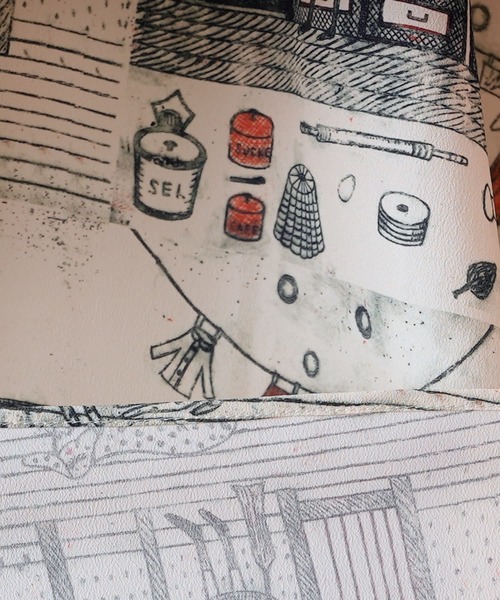 BEARDSLEY（ビアズリー）の「Houseworkワンピース（ワンピース・レディース・アイボリー/ブラック・FREE）」の9枚目の写真