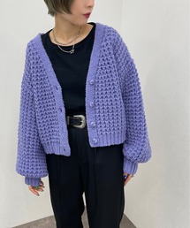 ワッフル編みカーディガン【ZOZOTOWN限定アイテム】