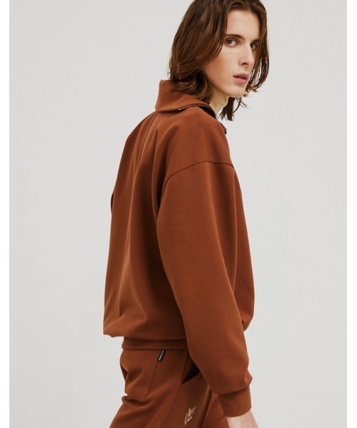 ESC STUDIO(イーエスシースタジオ)の「【ESC STUDIO/イーエスシー スタジオ】flower zipup mtm/フラワージップエムティーエム 花柄刺繍トップス スウェット セットアップ(スウェット・メンズ・ブラック/杢グレー/ブラウン・ONE SIZE)」の22枚目の写真