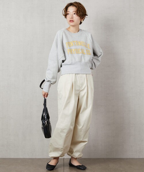 FREAK'S STORE(フリークスストア)の「▽【WEB限定】オーバーパンツ(その他パンツ・レディース・ブラック/ナチュラル/ブラウン/オリーブ・SMALL/MEDIUM)」の20枚目の写真