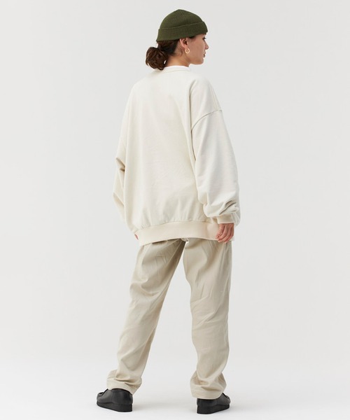 Not So Ape（ノットソーエイプ）の「カレッジロゴ プリント スウェット（スウェット・メンズ・ホワイト/ネイビー/レッド・MEDIUM/LARGE/X-LARGE）」の5枚目の写真