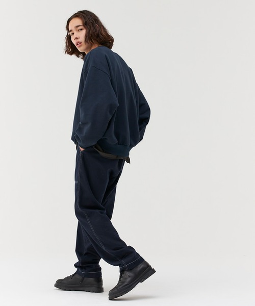 Not So Ape（ノットソーエイプ）の「カレッジロゴ プリント スウェット（スウェット・メンズ・ホワイト/ネイビー/レッド・MEDIUM/LARGE/X-LARGE）」の13枚目の写真