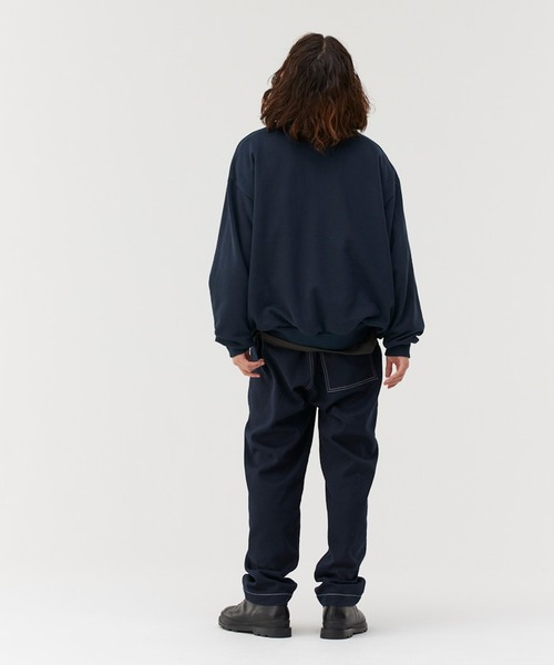 Not So Ape（ノットソーエイプ）の「カレッジロゴ プリント スウェット（スウェット・メンズ・ホワイト/ネイビー/レッド・MEDIUM/LARGE/X-LARGE）」の17枚目の写真