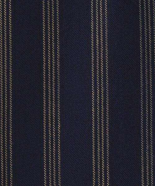 CASPER JOHN（キャスパージョン）の「Stripe vest/ストライプベスト（ベスト・メンズ・ネイビー/ベージュ・SMALL/MEDIUM/LARGE）」の6枚目の写真