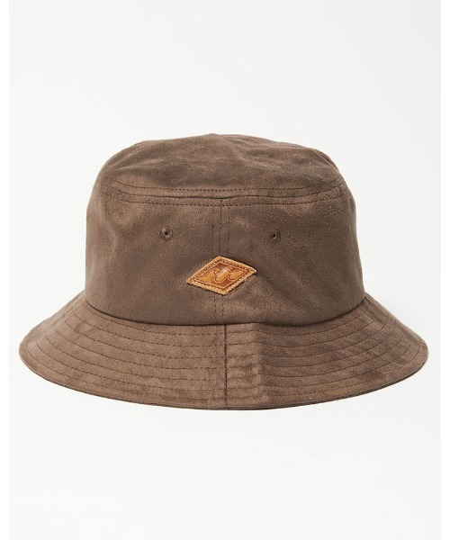 BILLABONG（ビラボン）の「BILLABONG キッズ  SUEDE HAT ハット  【2021年秋冬モデル】/ビラボンキッズバケハ(バケットハット）（ハット・キッズ・ブラック/ブラウン・FREE）」の3枚目の写真