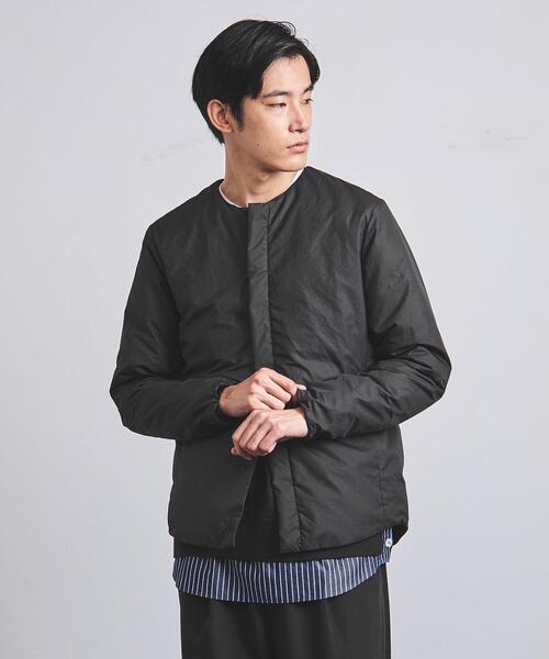 EN ROUTE（アンルート）の「＜EN ROUTE（アンルート）＞ ポリエステル タフタ コンパクト ダウンジャケット（ダウンジャケット/コート・メンズ・ブラック/オリーブ・1/2/3）」の2枚目の写真