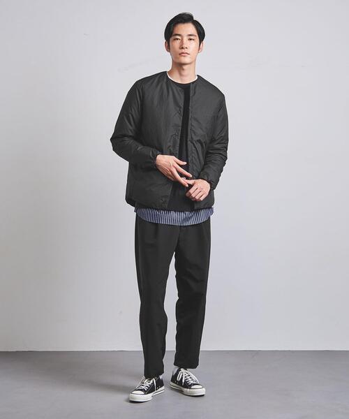 EN ROUTE（アンルート）の「＜EN ROUTE（アンルート）＞ ポリエステル タフタ コンパクト ダウンジャケット（ダウンジャケット/コート・メンズ・ブラック/オリーブ・1/2/3）」の9枚目の写真