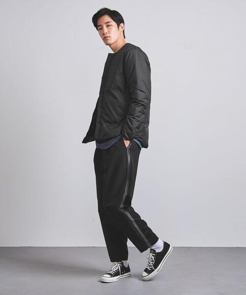 EN ROUTE（アンルート）の「＜EN ROUTE（アンルート）＞ ポリエステル タフタ コンパクト ダウンジャケット（ダウンジャケット/コート・メンズ・ブラック/オリーブ・1/2/3）」の3枚目の写真