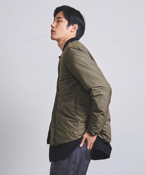 EN ROUTE（アンルート）の「＜EN ROUTE（アンルート）＞ ポリエステル タフタ コンパクト ダウンジャケット（ダウンジャケット/コート・メンズ・ブラック/オリーブ・1/2/3）」の8枚目の写真