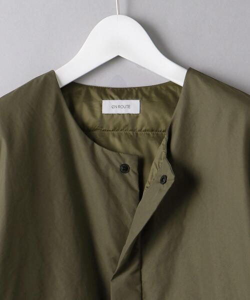 EN ROUTE（アンルート）の「＜EN ROUTE（アンルート）＞ ポリエステル タフタ コンパクト ダウンジャケット（ダウンジャケット/コート・メンズ・ブラック/オリーブ・1/2/3）」の15枚目の写真