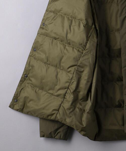 EN ROUTE（アンルート）の「＜EN ROUTE（アンルート）＞ ポリエステル タフタ コンパクト ダウンジャケット（ダウンジャケット/コート・メンズ・ブラック/オリーブ・1/2/3）」の16枚目の写真