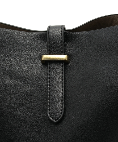 Chico（チコ）の「バケツ型ショルダー（ショルダーバッグ・レディース・グリーン/ブラック/ベージュ・FREE）」の6枚目の写真