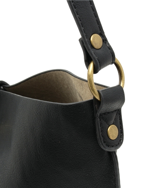 Chico（チコ）の「バケツ型ショルダー（ショルダーバッグ・レディース・グリーン/ブラック/ベージュ・FREE）」の7枚目の写真