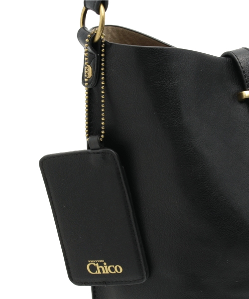 Chico（チコ）の「バケツ型ショルダー（ショルダーバッグ・レディース・グリーン/ブラック/ベージュ・FREE）」の8枚目の写真
