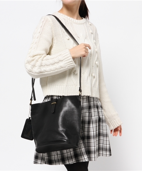 Chico（チコ）の「バケツ型ショルダー（ショルダーバッグ・レディース・グリーン/ブラック/ベージュ・FREE）」の14枚目の写真