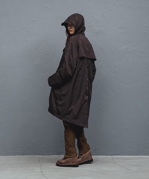 DIET BUTCHER（ダイエットブッチャー）の「DIET BUTCHER Riders hoodie coat（モッズコート・メンズ・ブラック/カーキ/バーガンディー・SMALL/MEDIUM/LARGE）」の6枚目の写真