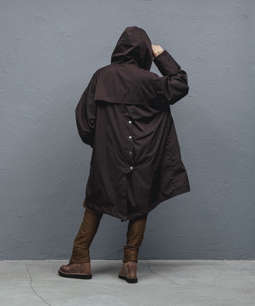 DIET BUTCHER（ダイエットブッチャー）の「DIET BUTCHER Riders hoodie coat（モッズコート・メンズ・ブラック/カーキ/バーガンディー・SMALL/MEDIUM/LARGE）」の7枚目の写真