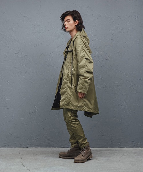 DIET BUTCHER（ダイエットブッチャー）の「DIET BUTCHER Riders hoodie coat（モッズコート・メンズ・ブラック/カーキ/バーガンディー・SMALL/MEDIUM/LARGE）」の18枚目の写真