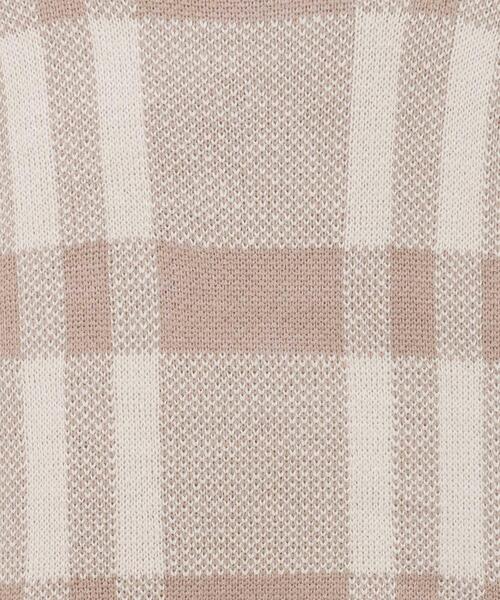 INGNI（イング）の「チェックチュニックニット（ワンピース・レディース・ブラック/ブルー/モカ・M）」の8枚目の写真