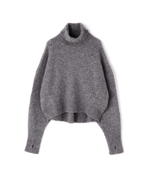 JILL STUART（ジルスチュアート）の「《Exclusive Line》ドルマンニット（ニット/セーター・レディース・ホワイト/グレー/イエロー・FREE）」の4枚目の写真