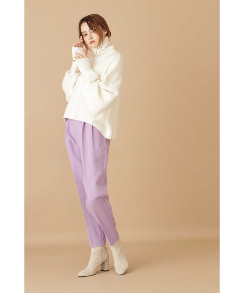 JILL STUART（ジルスチュアート）の「《Exclusive Line》ドルマンニット（ニット/セーター・レディース・ホワイト/グレー/イエロー・FREE）」の10枚目の写真