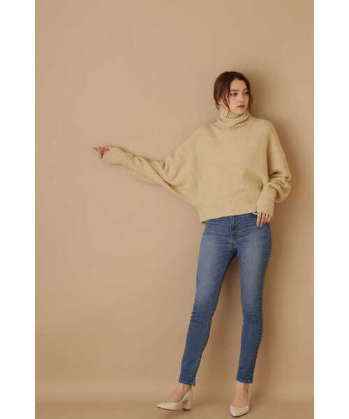 JILL STUART（ジルスチュアート）の「《Exclusive Line》ドルマンニット（ニット/セーター・レディース・ホワイト/グレー/イエロー・FREE）」の16枚目の写真