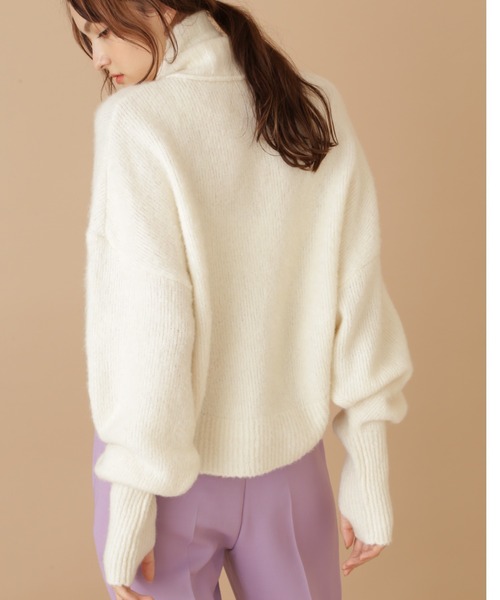 JILL STUART（ジルスチュアート）の「《Exclusive Line》ドルマンニット（ニット/セーター・レディース・ホワイト/グレー/イエロー・FREE）」の20枚目の写真