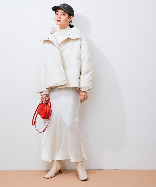 ADAM ET ROPE'（アダムエロペ）の「【ARTEMIO directed by SKIN】ウールMIXキャップ（キャップ・レディース・チャコールグレー・FREE）」の7枚目の写真