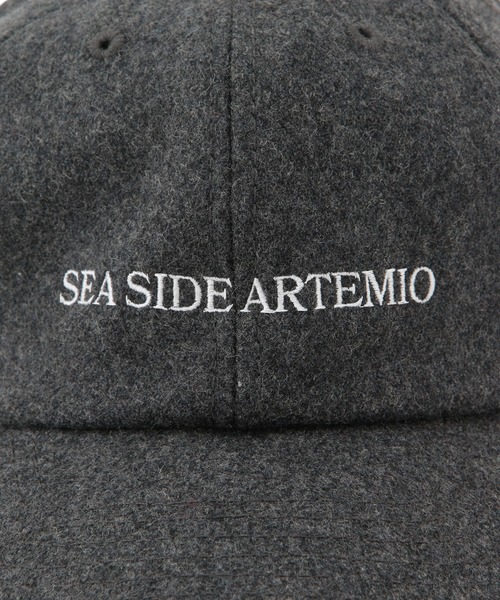 ADAM ET ROPE'（アダムエロペ）の「【ARTEMIO directed by SKIN】ウールMIXキャップ（キャップ・レディース・チャコールグレー・FREE）」の2枚目の写真