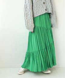 Simplicite | ワッシャープリーツスカート◆(スカート)