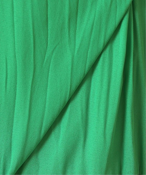 Simplicite(サンプリシテ)の「ワッシャープリーツスカート◆(スカート・レディース・ブラック/ナチュラル/グリーン・FREE)」の13枚目の写真