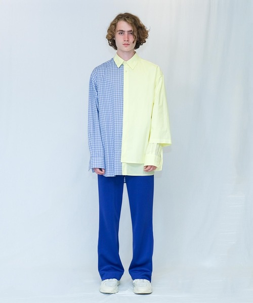 Wizzard(ウィザード)の「Wizzard ウィザード / DOCKING FLIP SHIRTS / WSH22-001(シャツ/ブラウス・メンズ・インディゴブルー/ブルー系その他/イエロー系その他・1/2/3)」の7枚目の写真