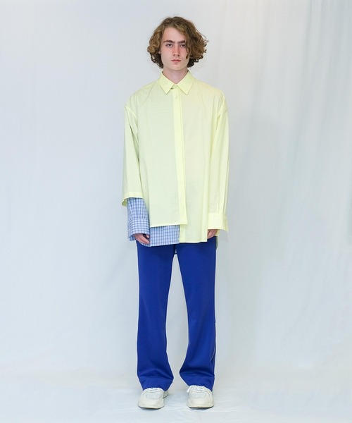Wizzard(ウィザード)の「Wizzard ウィザード / DOCKING FLIP SHIRTS / WSH22-001(シャツ/ブラウス・メンズ・インディゴブルー/ブルー系その他/イエロー系その他・1/2/3)」の4枚目の写真