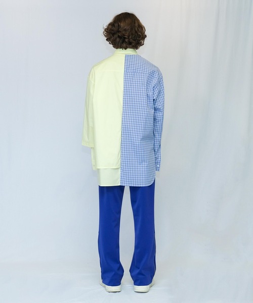 Wizzard(ウィザード)の「Wizzard ウィザード / DOCKING FLIP SHIRTS / WSH22-001(シャツ/ブラウス・メンズ・インディゴブルー/ブルー系その他/イエロー系その他・1/2/3)」の9枚目の写真