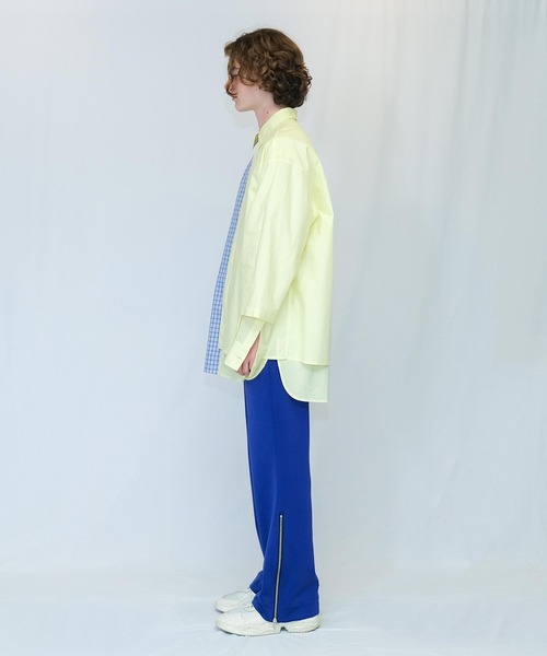 Wizzard(ウィザード)の「Wizzard ウィザード / DOCKING FLIP SHIRTS / WSH22-001(シャツ/ブラウス・メンズ・インディゴブルー/ブルー系その他/イエロー系その他・1/2/3)」の8枚目の写真