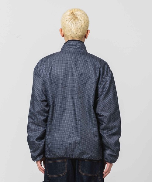 XLARGE（エクストララージ）の「REVERSIBLE FLEECE JACKET（ブルゾン・メンズ・オリーブ/ブラック・S/M/L/XL）」の5枚目の写真