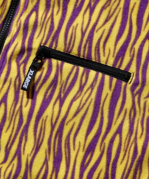 XLARGE（エクストララージ）の「REVERSIBLE FLEECE JACKET（ブルゾン・メンズ・オリーブ/ブラック・S/M/L/XL）」の16枚目の写真