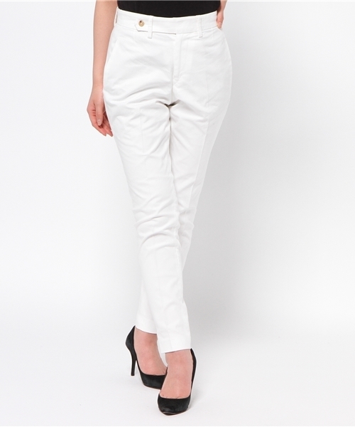 qualite（カリテ）の「ｷｬﾝﾊﾞｽｽﾄﾚｯﾁ（その他パンツ・レディース・ライトグレー/ブラック/オフホワイト・2/1/3/0）」の17枚目の写真