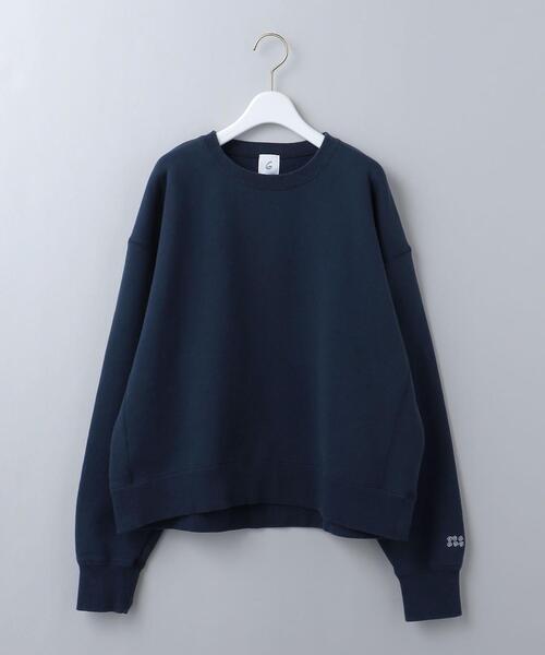 トップス ROKU COLOR SWEAT CREW NECK PULLOVER 6 6（ロク）の「＜6(ROKU)＞COLOR SWEAT CREW NECK PULLOVER