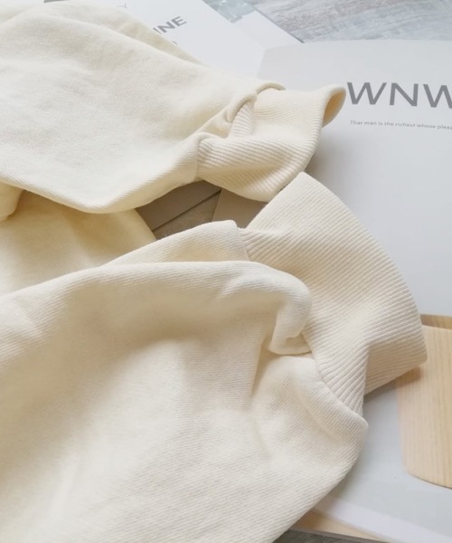 Dalfwin(ダールフィン)の「2022AW スウェット 秋冬 韓国スウェット 上下セットアップ 英字バックロゴスウェット トレーナー ルームウェア ハーフパンツ レディース(ルームウェア/パジャマ・レディース・ホワイト系その他/グリーン系その他/チャコールグレー/ブラウン系その他・FREE)」の11枚目の写真