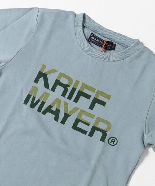 KRIFF MAYER(クリフメイヤー)の「クリフクルー(スウェット・キッズ・グレー/サックスブルー/オレンジ/ネイビー・140/160/120/170/150/130)」の12枚目の写真
