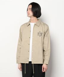 Mark Gonzales | MARK GONZALES : COACH JKT (BEIGE)(その他アウター)