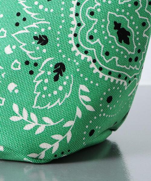 manipuri（マニプリ）の「【別注】＜manipuri（マニプリ）＞バケット コンビ トートバッグ S（トートバッグ・レディース・オレンジ/ケリー・FREE）」の8枚目の写真