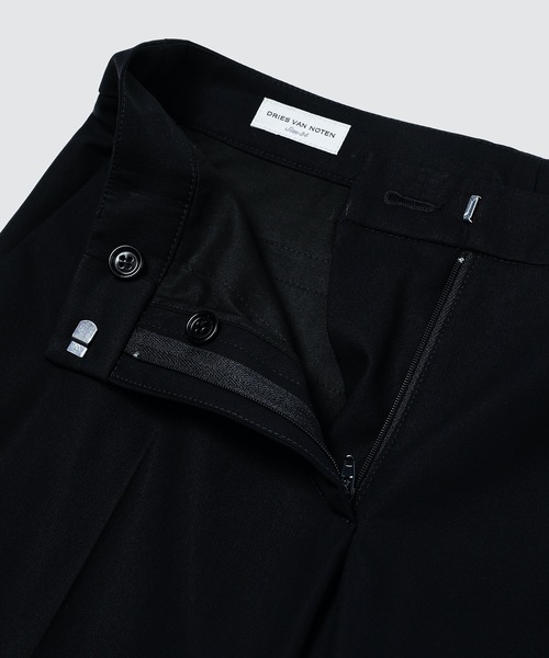 DRIES VAN NOTEN(ドリスヴァンノッテン)の「01240-POUMAS 4284 W.W.PANTS(スラックス・レディース・ネイビー・36/34)」の3枚目の写真