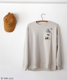 ACCOMMODE | ルーニー・テューンズ /ポンチクルートレーナーポケツキ（ウィメンズ）(スウェット)