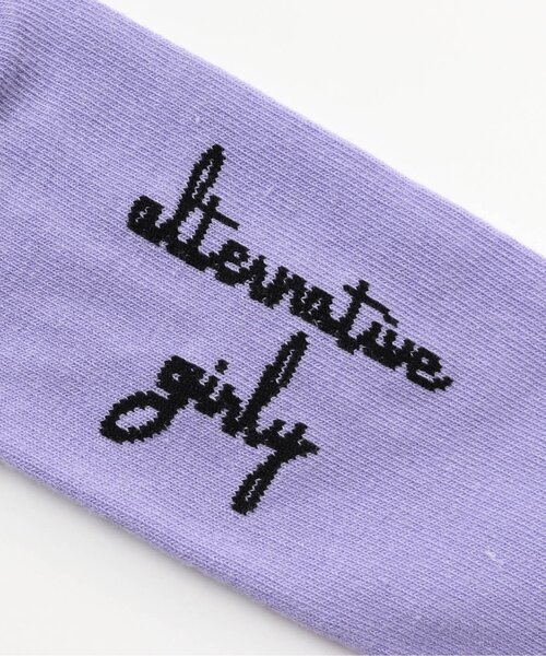 algy(アルジー)の「モチーフボックスショートソックス(ソックス/靴下・キッズ・ラベンダー/ミント/ブラック・21/24)」の5枚目の写真