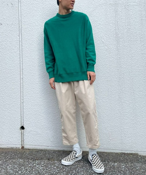 CIAOPANIC（チャオパニック）の「着心地サイドリブマルチカラーニット