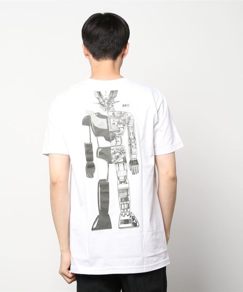 BAIT（ベイト）の「【2201_MGZ】BAIT × MAZINGER ROBOT SCHEME TEE 224-MZG-TEE-003（Tシャツ/カットソー・メンズ・ホワイト/ブラック・MEDIUM/LARGE/X-LARGE/XX-LARGE）」の7枚目の写真