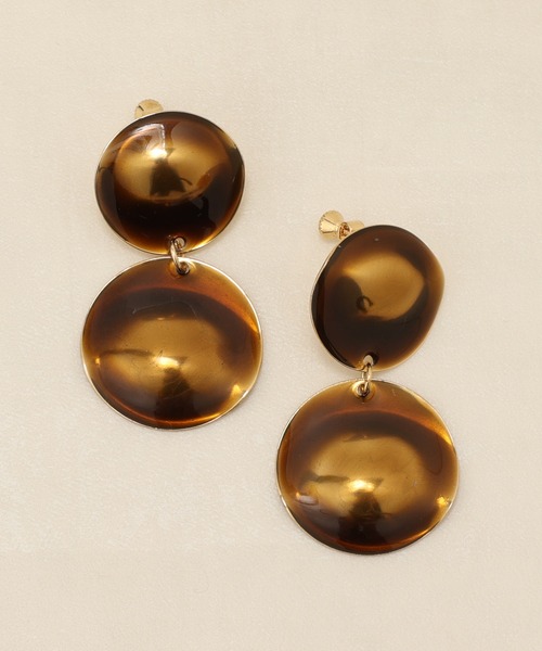 RIVE DROITE(リヴドロワ)の「メタルモチーフイヤリング(イヤリング・レディース・ゴールド・FREE)」の9枚目の写真