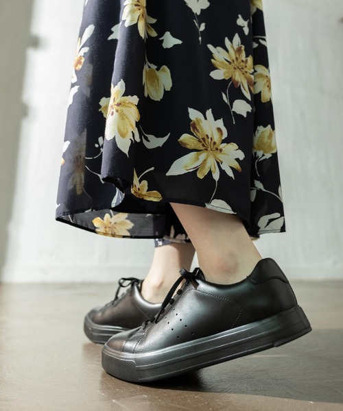 ASICS WALKING（アシックスウォーキング）の「ペダラ ライトX 2E相当（スニーカー・レディース・ブラック・24.5cm/27.5cm/22.5cm/24.0cm/27.0cm/23.0cm/23.5cm/26.5cm/22.0cm/26.0cm/25.0cm/25.5cm/28.0cm）」の8枚目の写真